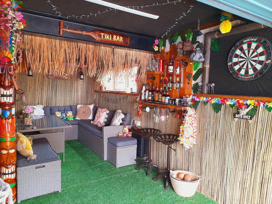 Natural Palm Thatch Roof Panel 200 x 70 cm
