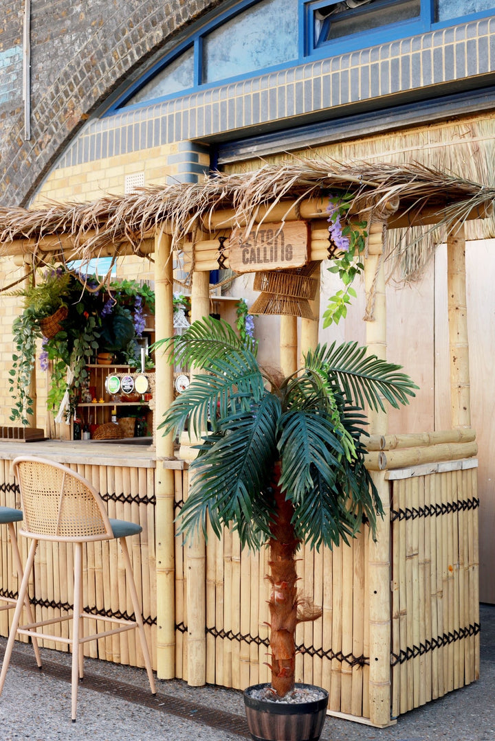 Natural Palm Thatch Roof Panel 200 x 70 cm