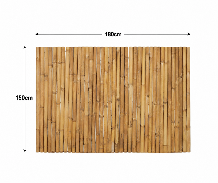 Natural Apus Bamboo Screening Roll Deluxe