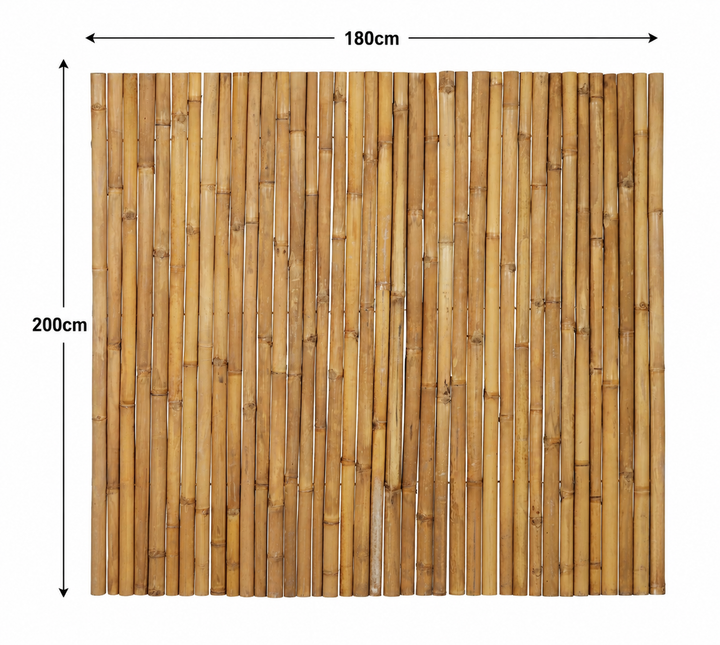 Natural Apus Bamboo Screening Roll Deluxe