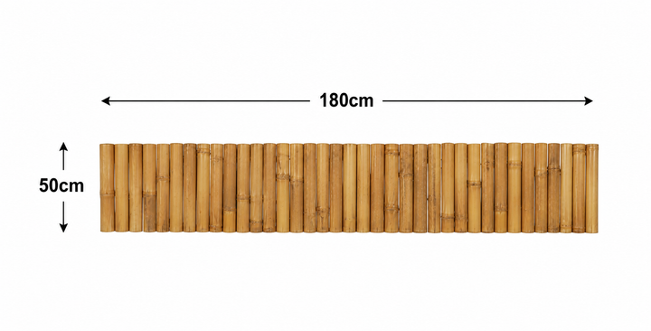 Natural Apus Bamboo Screening Roll Deluxe