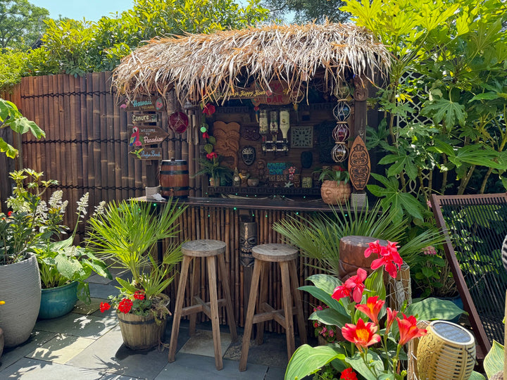 Natural Palm Thatch Roof Panel 200 x 70 cm