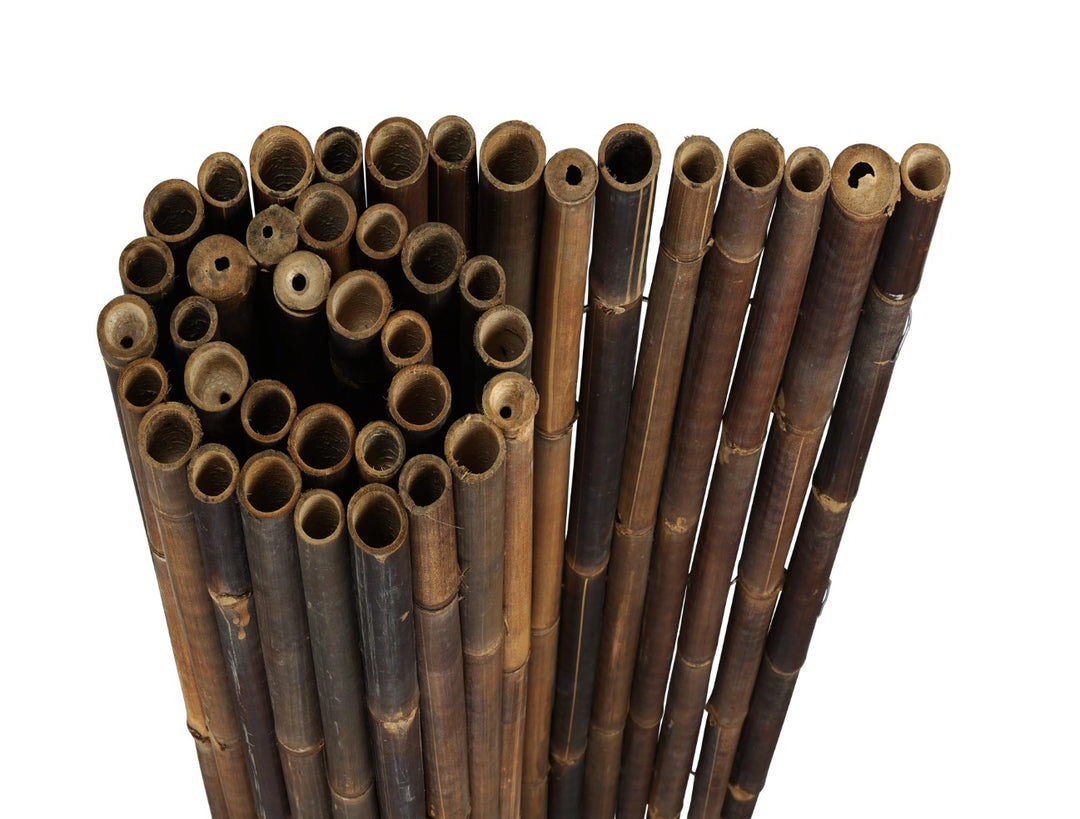 Dark Java Bamboo Screening Roll Deluxe 180cm x 200 cm