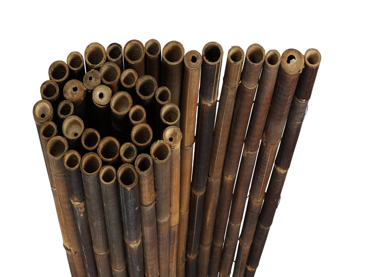 Dark Java Bamboo Screening Roll Deluxe 180cm x 200 cm