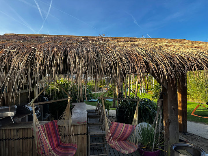Natural Grass Thatch Roof Roll 300 x 100 cm