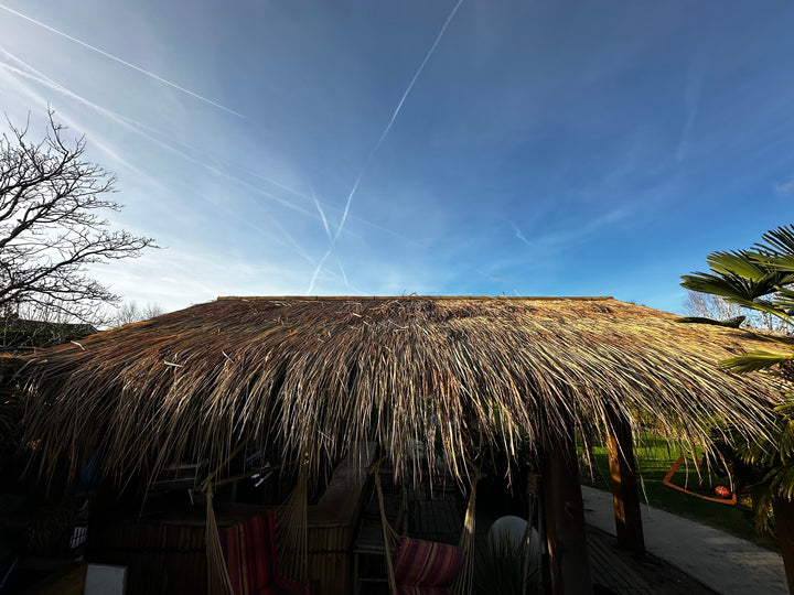 Natural Grass Thatch Roof Roll 300 x 100 cm