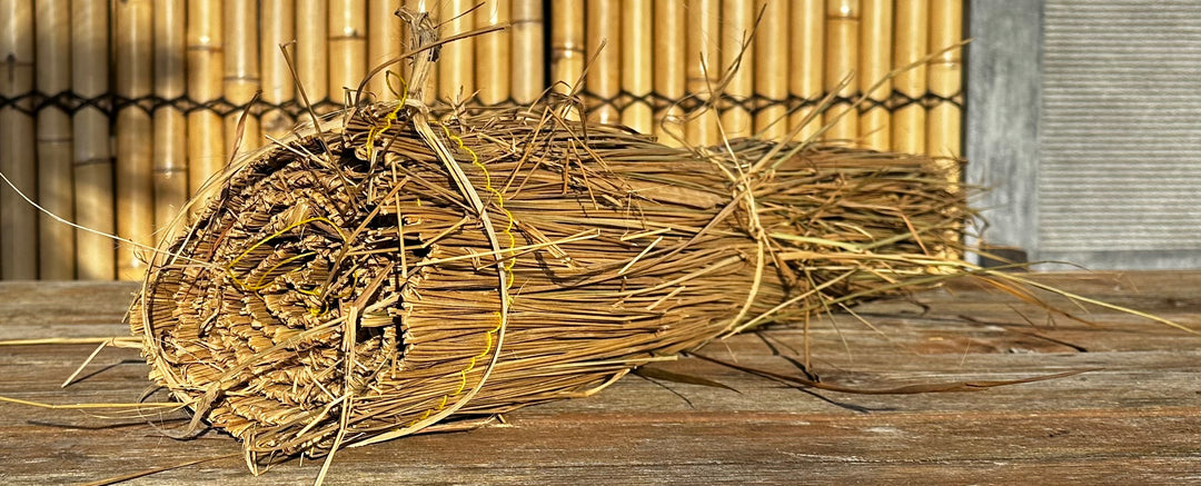Natural Grass Thatch Roof Roll 300 x 100 cm