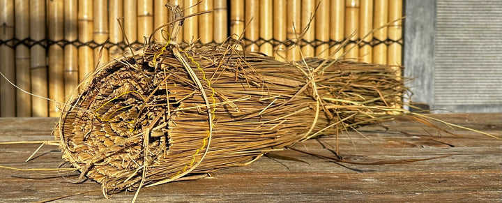 Natural Grass Thatch Roof Roll 300 x 100 cm