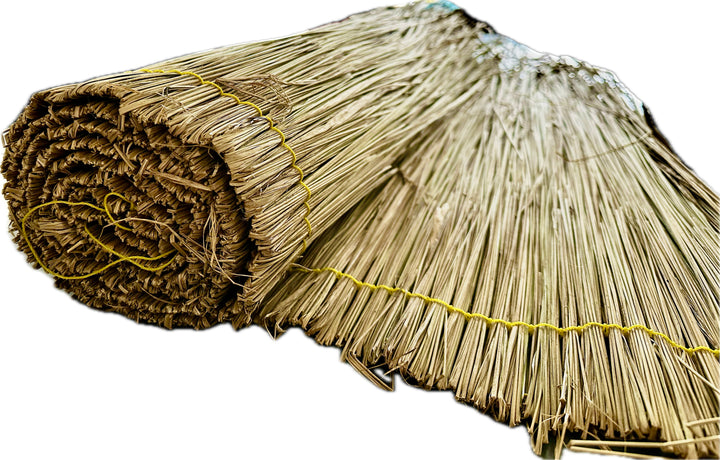 Natural Grass Thatch Roof Roll 300 x 100 cm