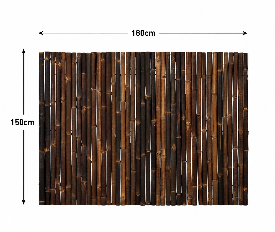 Dark Java Bamboo Screening Roll Deluxe