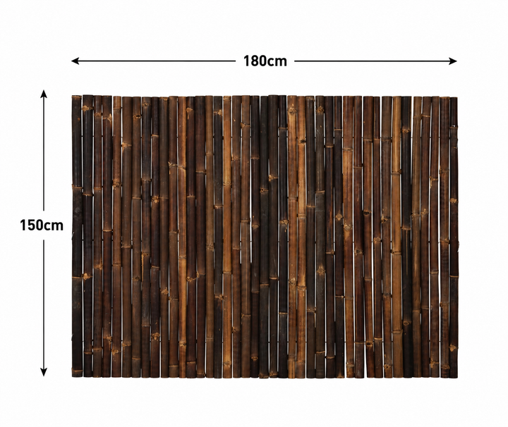 Dark Java Bamboo Screening Roll Deluxe