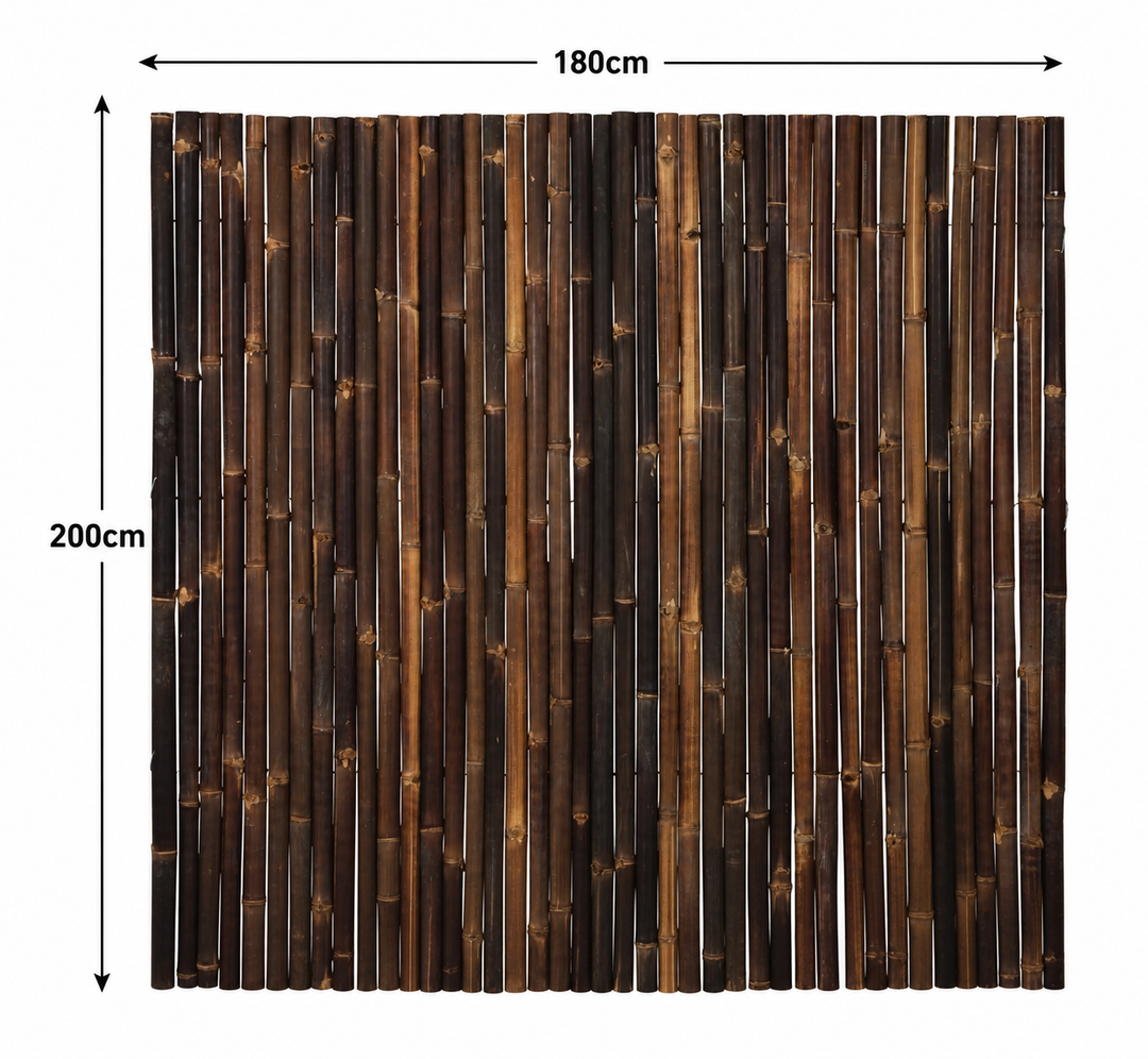 Dark Java Bamboo Screening Roll Deluxe