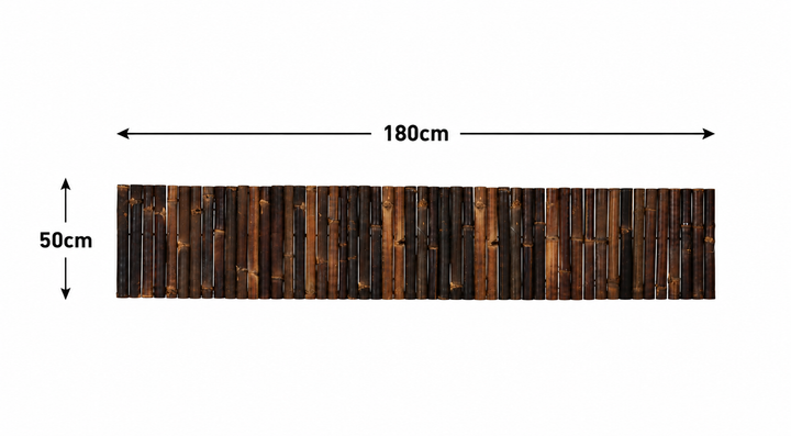 Dark Java Bamboo Screening Roll Deluxe