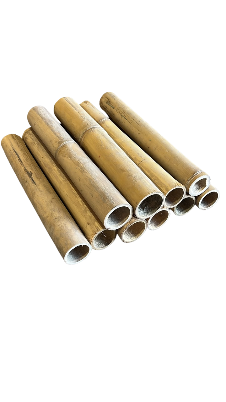 Short Lengths - Natural Apus Bamboo Pole - 10 Pack