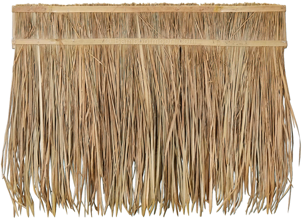 Natural Palm Thatch Roof Panel 100 x 70 cm