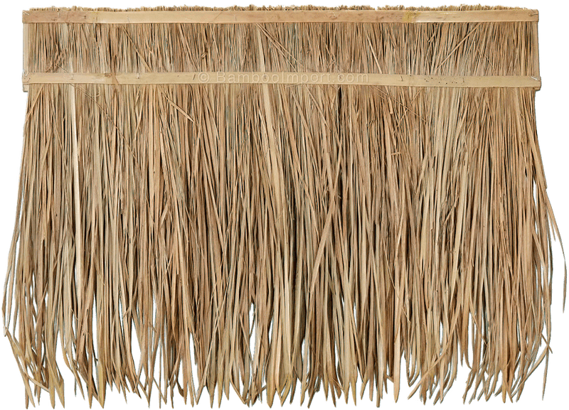 Natural Palm Thatch Roof Panel 100 x 70 cm