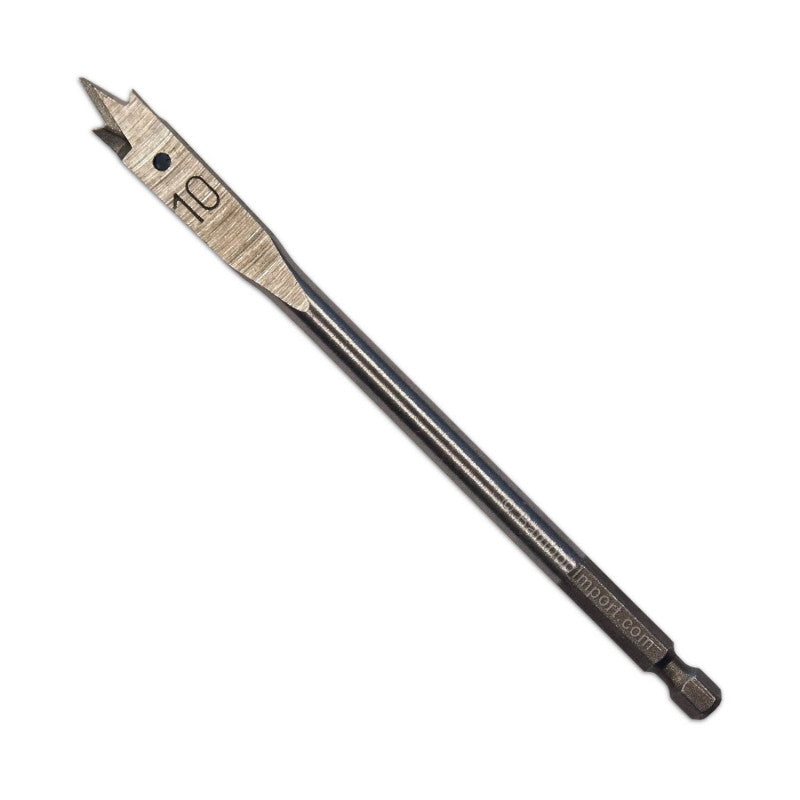 Flat Bamboo Drill Bit 10 x 150 mm