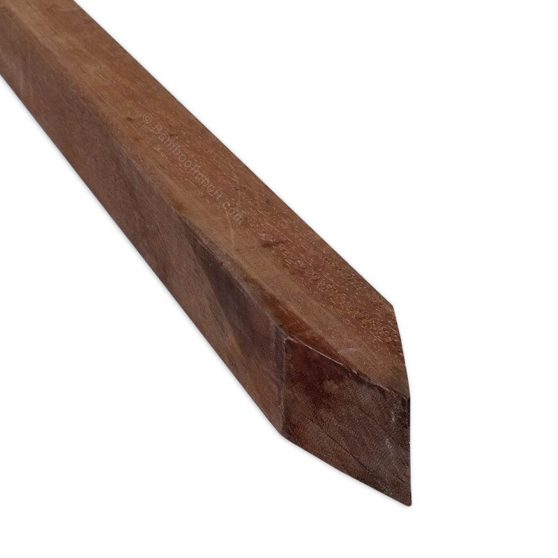 Hardwood Post Azobe Rough 70 x 70 mm - 275 cm