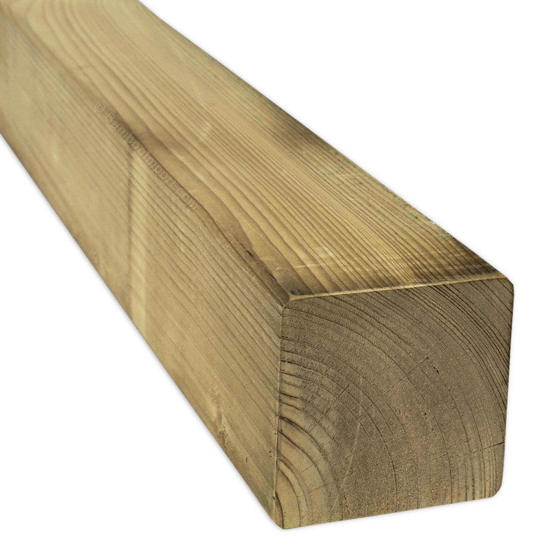Wooden Post Spruce 90 x 90 mm - 270 cm