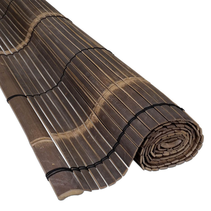 Black Bamboo Blind 100 x 200 cm